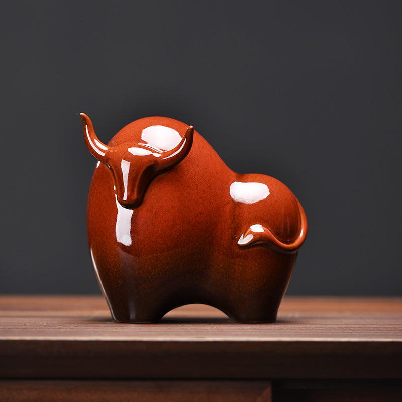 Two Pair Bull of Prosperity & Abundance 15 cm, 20 cm