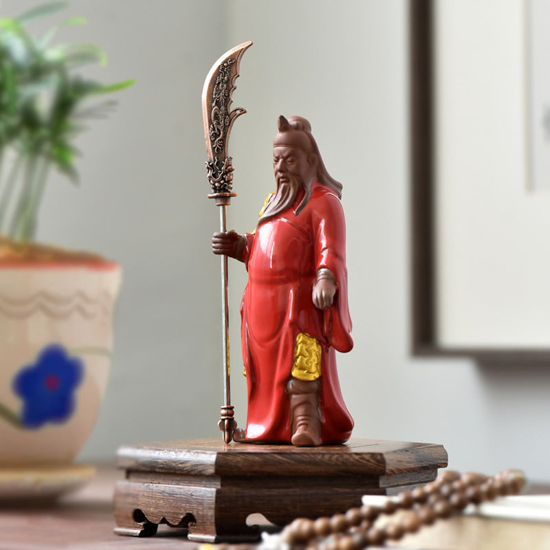 Guan Gong Fortune & Protection Ornament 15cm