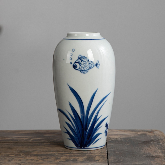Koi Garden Heritage Vase 16cm