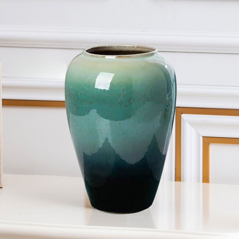 Ocean Mist Serenity Vase 27cm