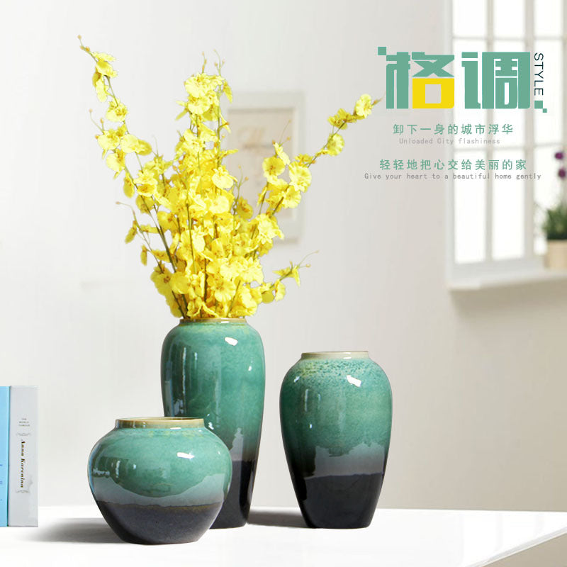 Ocean Mist Serenity Vase 27cm