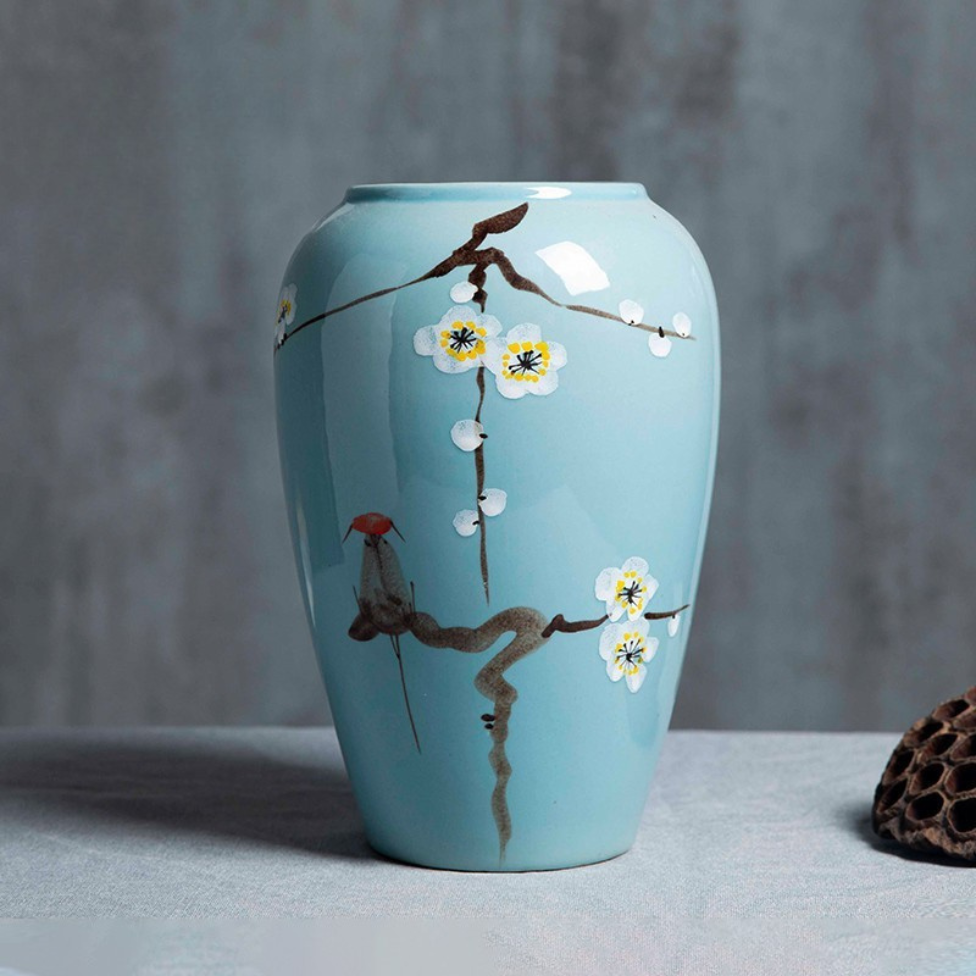 Sky Blossom Serenity Vase 27 cm