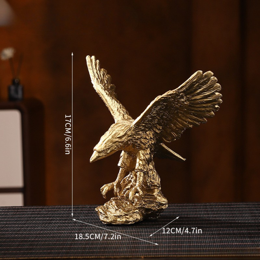 Strength & Freedom Eagle Decor 17cm