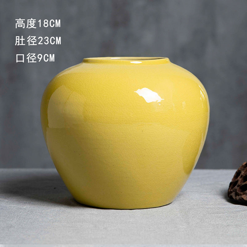 Golden Dawn Artisan Vase 18cm