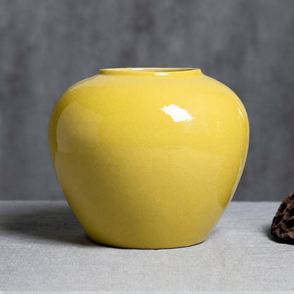 Golden Dawn Artisan Vase 18cm